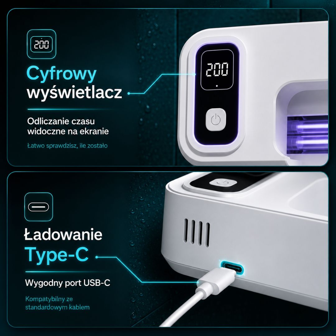 Oravia PRO 3.1 – Inteligentny uchwyt UV do szczoteczek