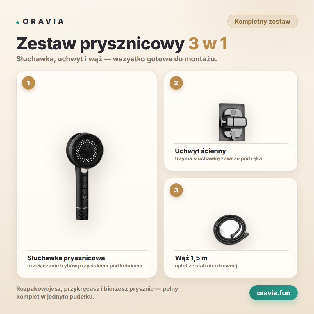 Oravia Prysznic 4w1™