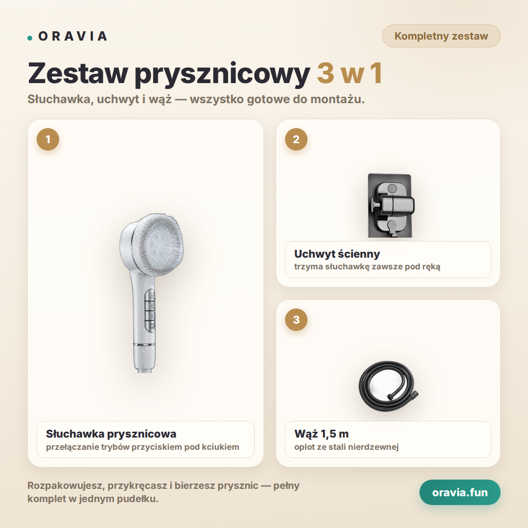 Oravia Prysznic 4w1™
